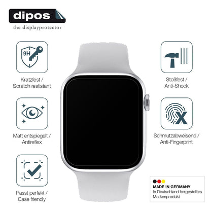 1x 9H Schutzfolie matt für Iwo Watch 7 Pro Panzerf (7)