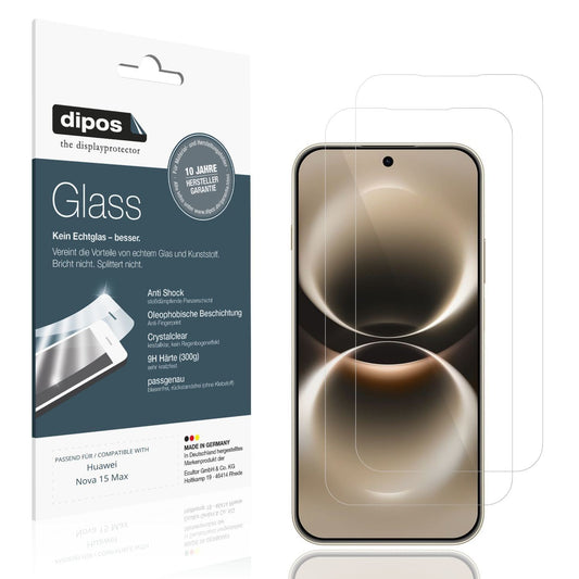 2x 9H Schutzfolie für Huawei Nova 15 Max Panzerfol (1)