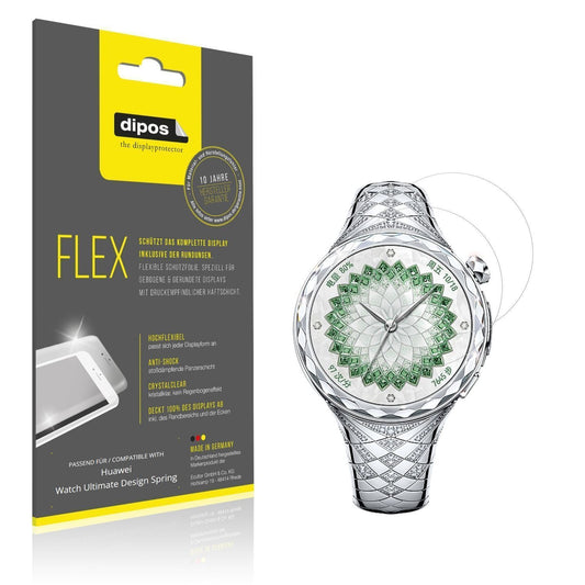 2x 3D Full Cover Schutzfolie für Huawei Watch Ulti (1)