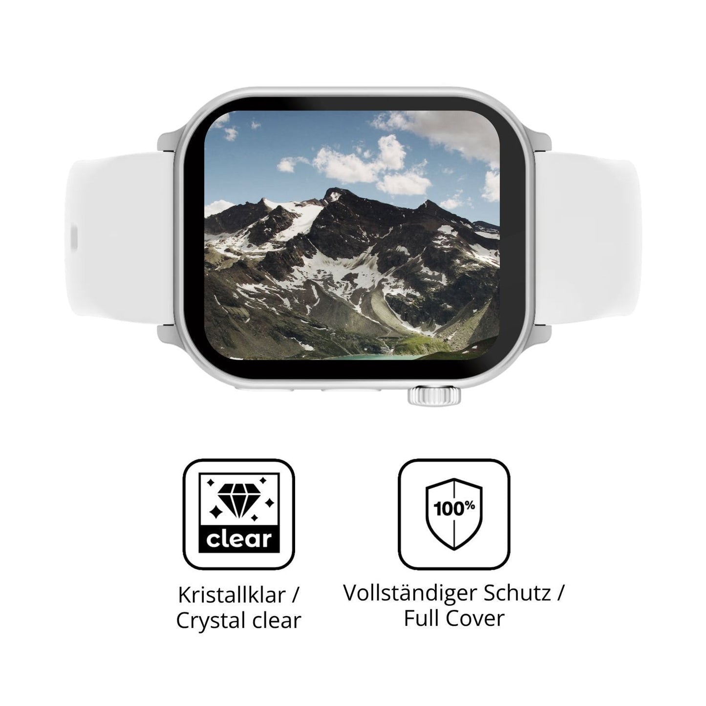 2x 3D Full Cover Schutzfolie für Gard Pro Health S (5)