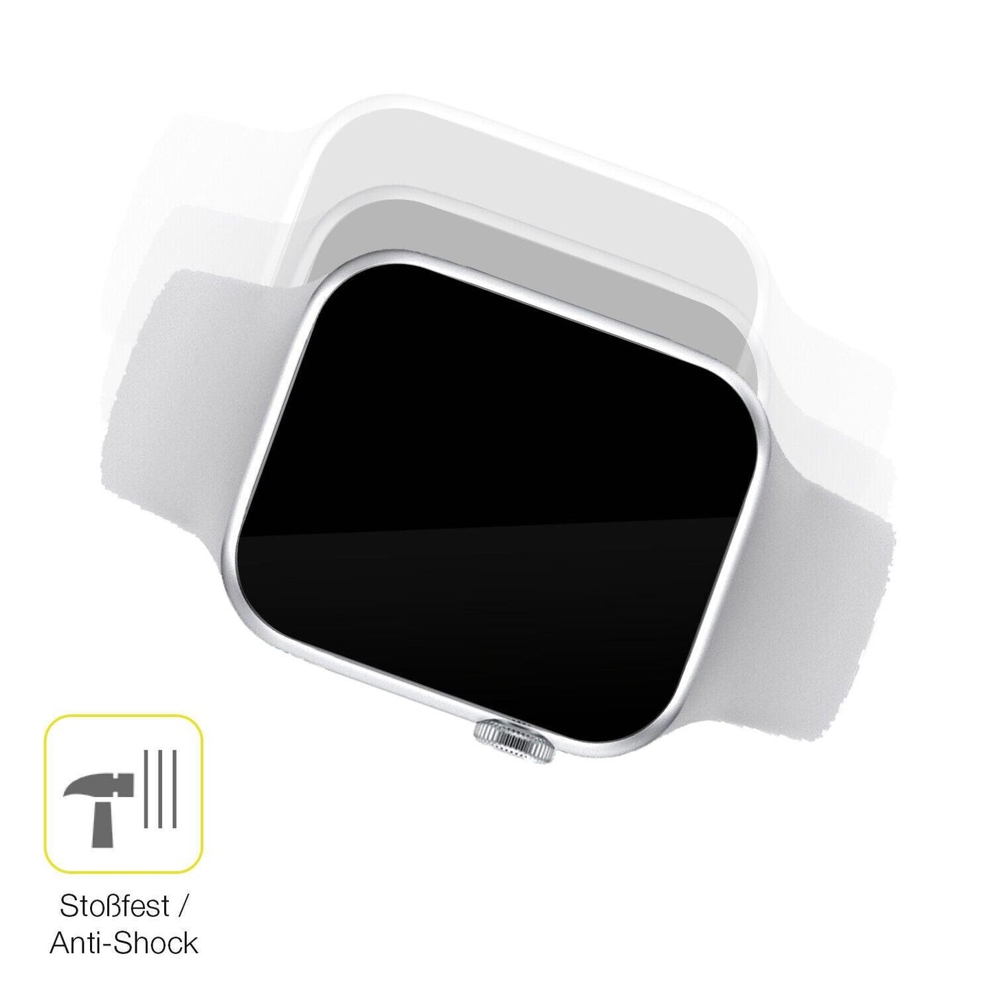 1x 3D Full Cover Schutzfolie für Iwo Watch 7 Pro (4)