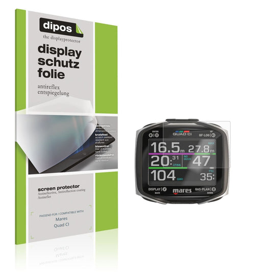 6x Schutzfolie matt für Mares Quad CI Display-Schu (1)