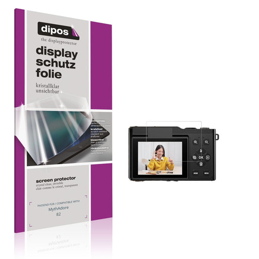 4x Schutzfolie klar für MythAdore 82 Display-Schut (1)