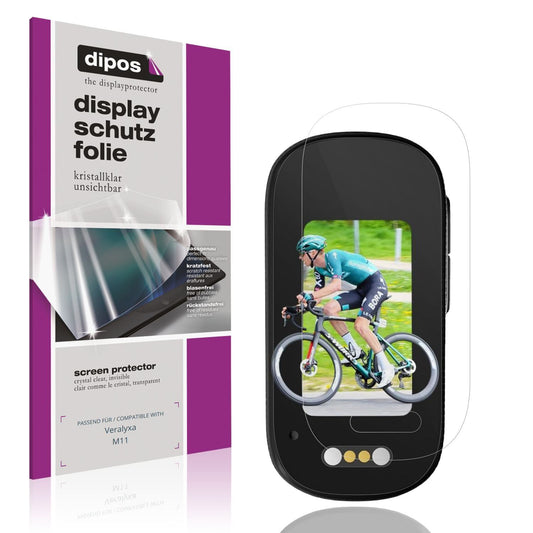 4x Schutzfolie klar für Veralyxa M11 Display-Schut (1)