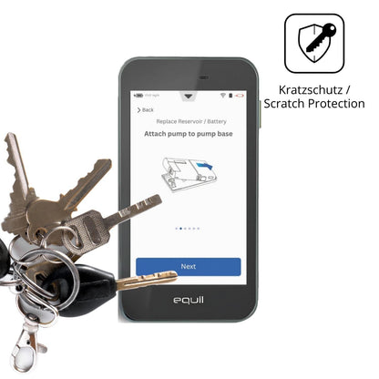 4x Schutzfolie matt für Equil Patch 200U PDA Displ (4)