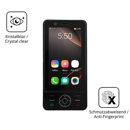 2x 9H Schutzfolie für Plyisty 4G Slide Phone Panze (5)