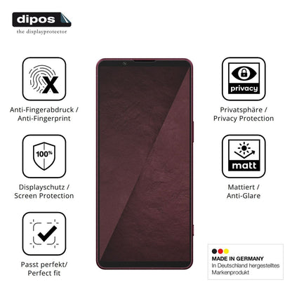 Blickschutzfolie für Sony Xperia 1 VIII matt Schut (5)