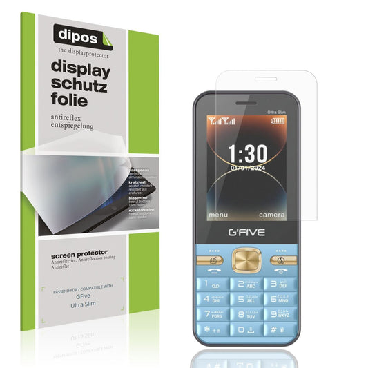 4x Schutzfolie matt für GFive Ultra Slim Display-S (1)