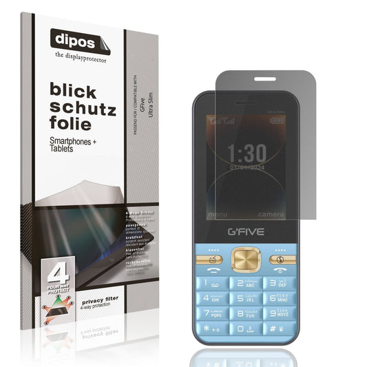 Blickschutzfolie für GFive Ultra Slim matt Schutzf (1)