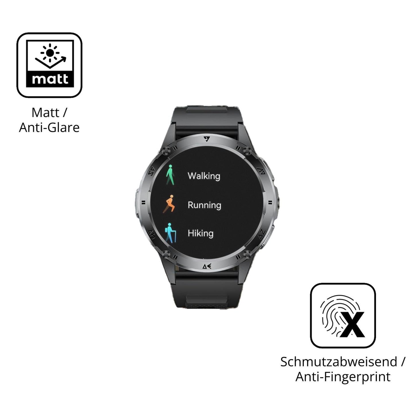 6x Schutzfolie matt für LIMIGE EF6 Display-Schutzf (5)