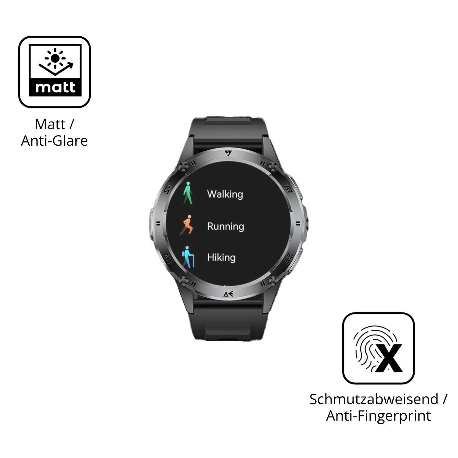6x Schutzfolie matt für LIMIGE EF6 Display-Schutzf (5)