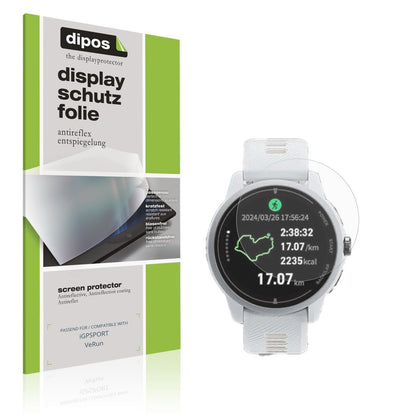 6x Schutzfolie matt für iGPSPORT VeRun Display-Sch (1)