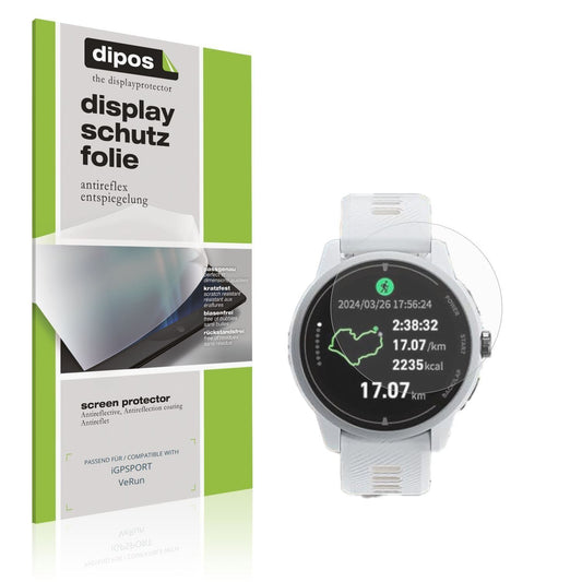 6x Schutzfolie matt für iGPSPORT VeRun Display-Sch (1)