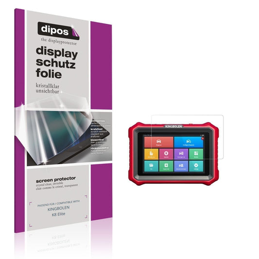 2x Schutzfolie klar für KINGBOLEN K8 Elite Display (1)
