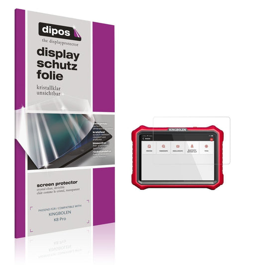 2x Schutzfolie klar für KINGBOLEN K8 Pro Display-S (1)
