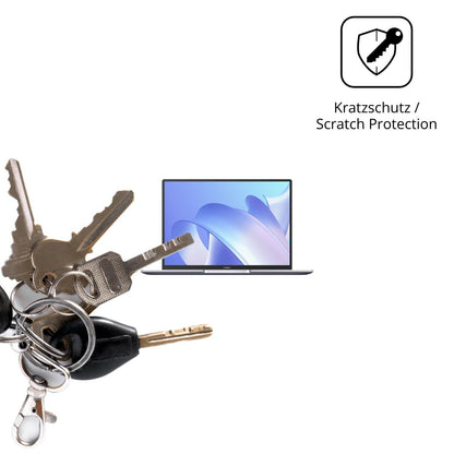 2x Schutzfolie matt für Huawei MateBook 14 2021 Di (4)