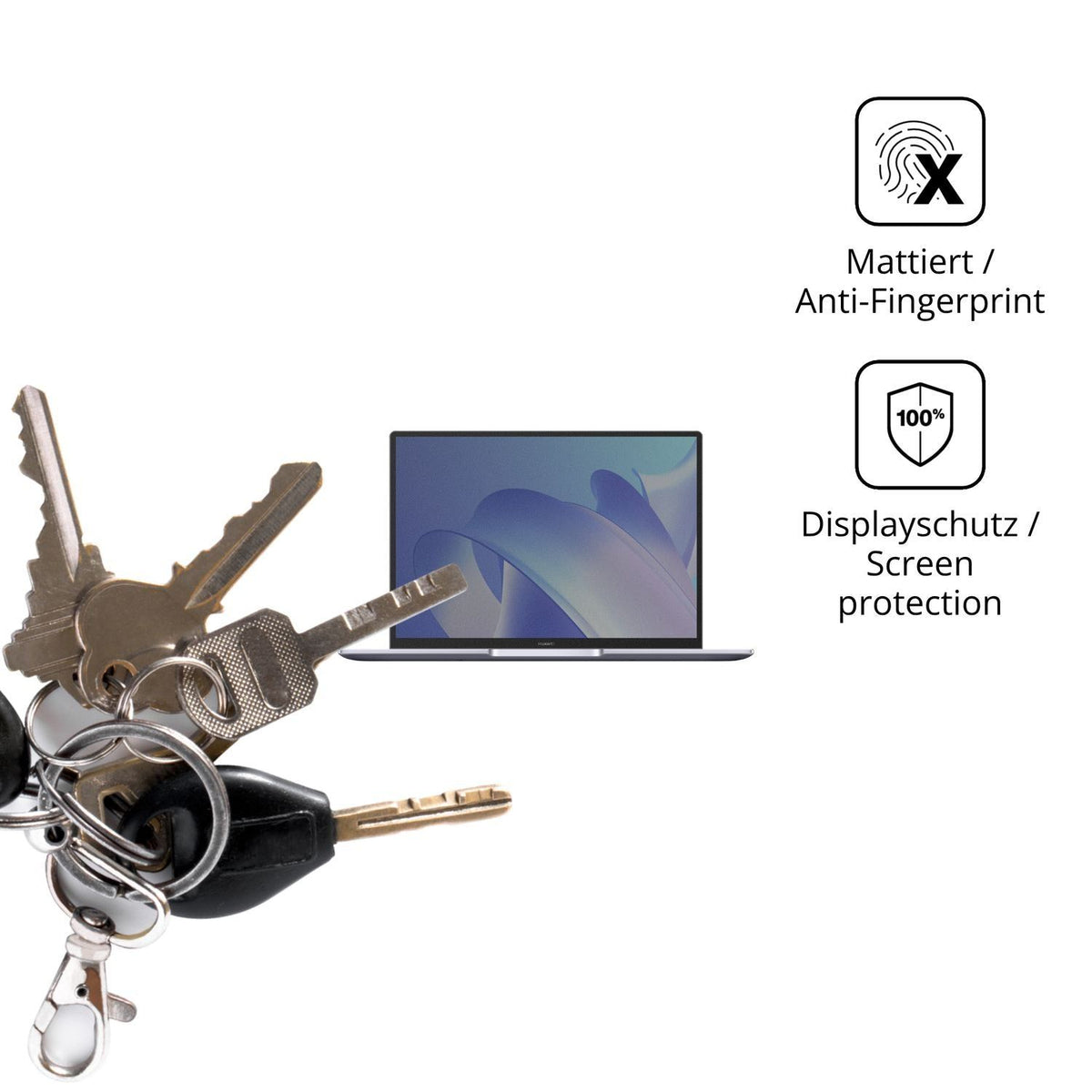 Blickschutzfolie für Huawei MateBook 14 2021 matt  (3)