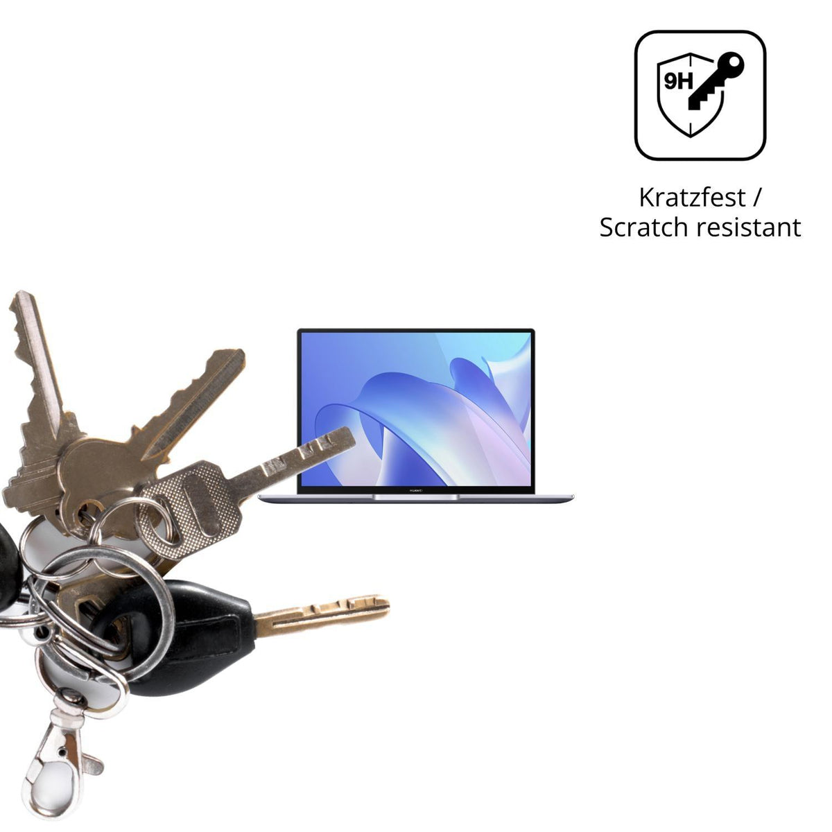 2x 9H Schutzfolie für Huawei MateBook 14 2021 Panz (3)