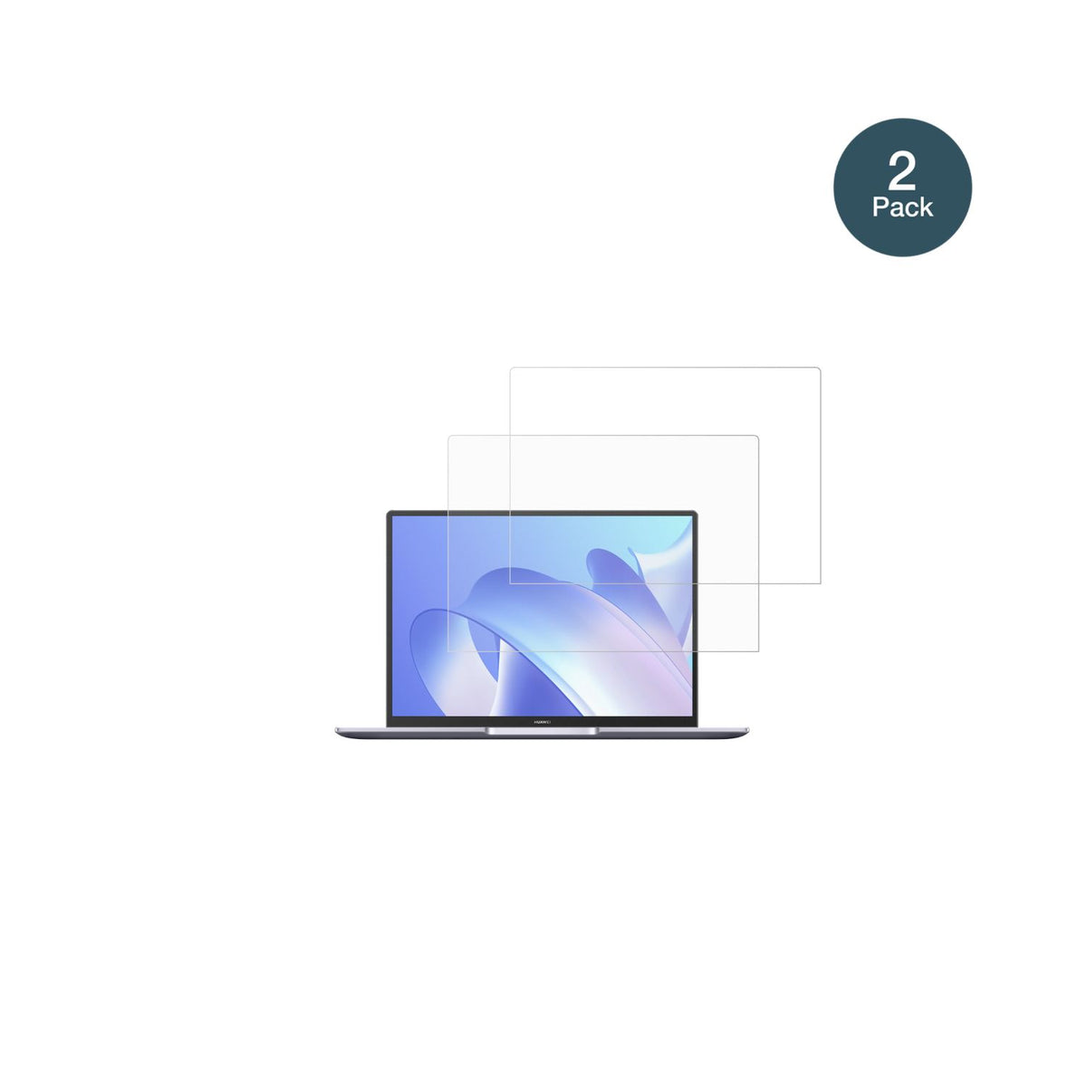 2x 9H Schutzfolie matt für Huawei MateBook 14 2021 (2)