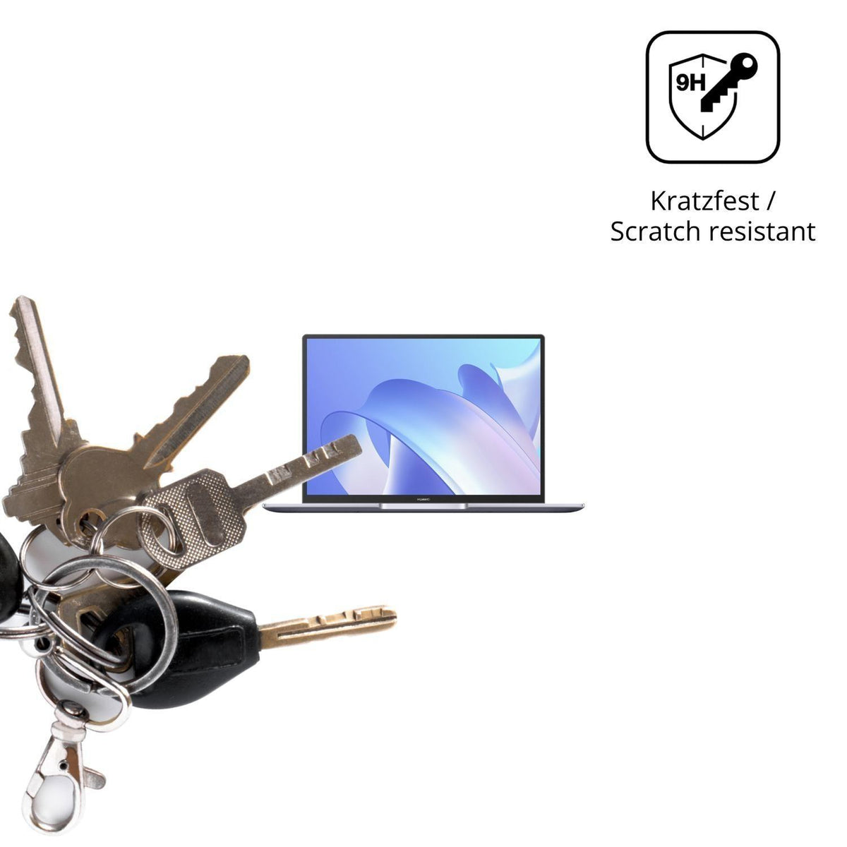 2x 9H Schutzfolie matt für Huawei MateBook 14 2021 (3)