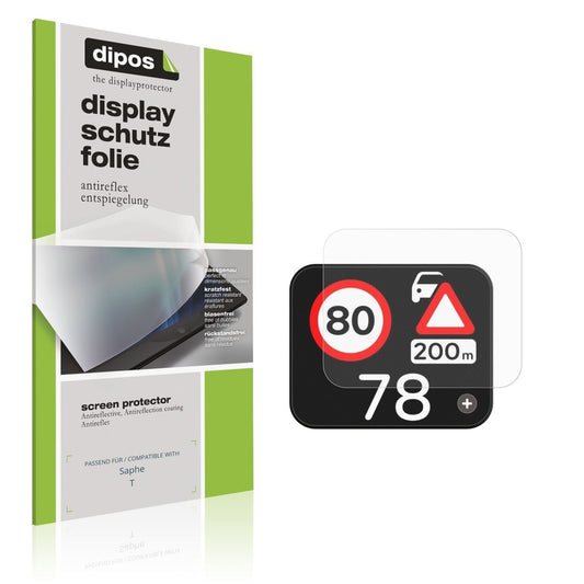 2x Schutzfolie matt für Saphe T Display-Schutzfoli (1)