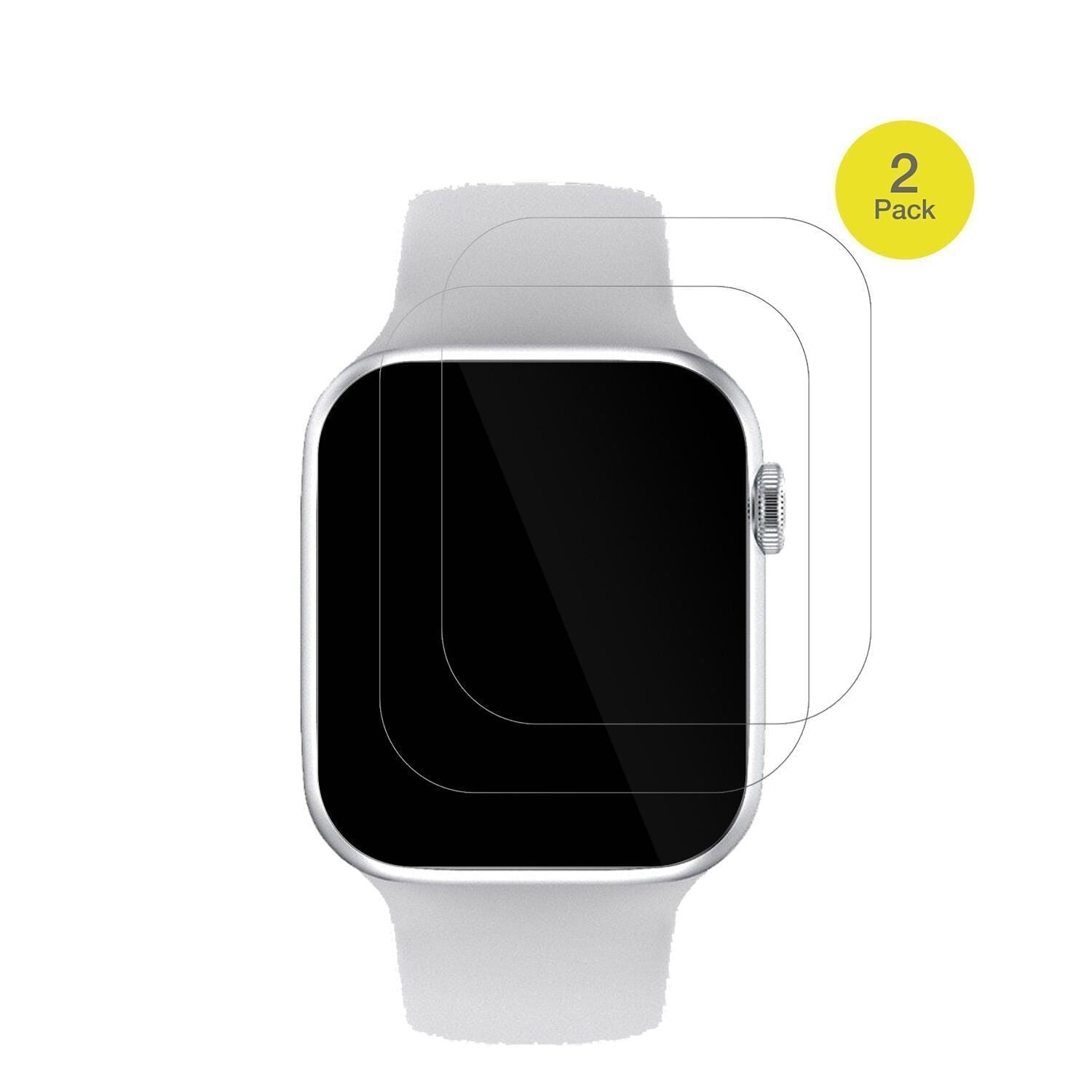 2x 3D Full Cover Schutzfolie für Iwo Watch 7 Pro (2)