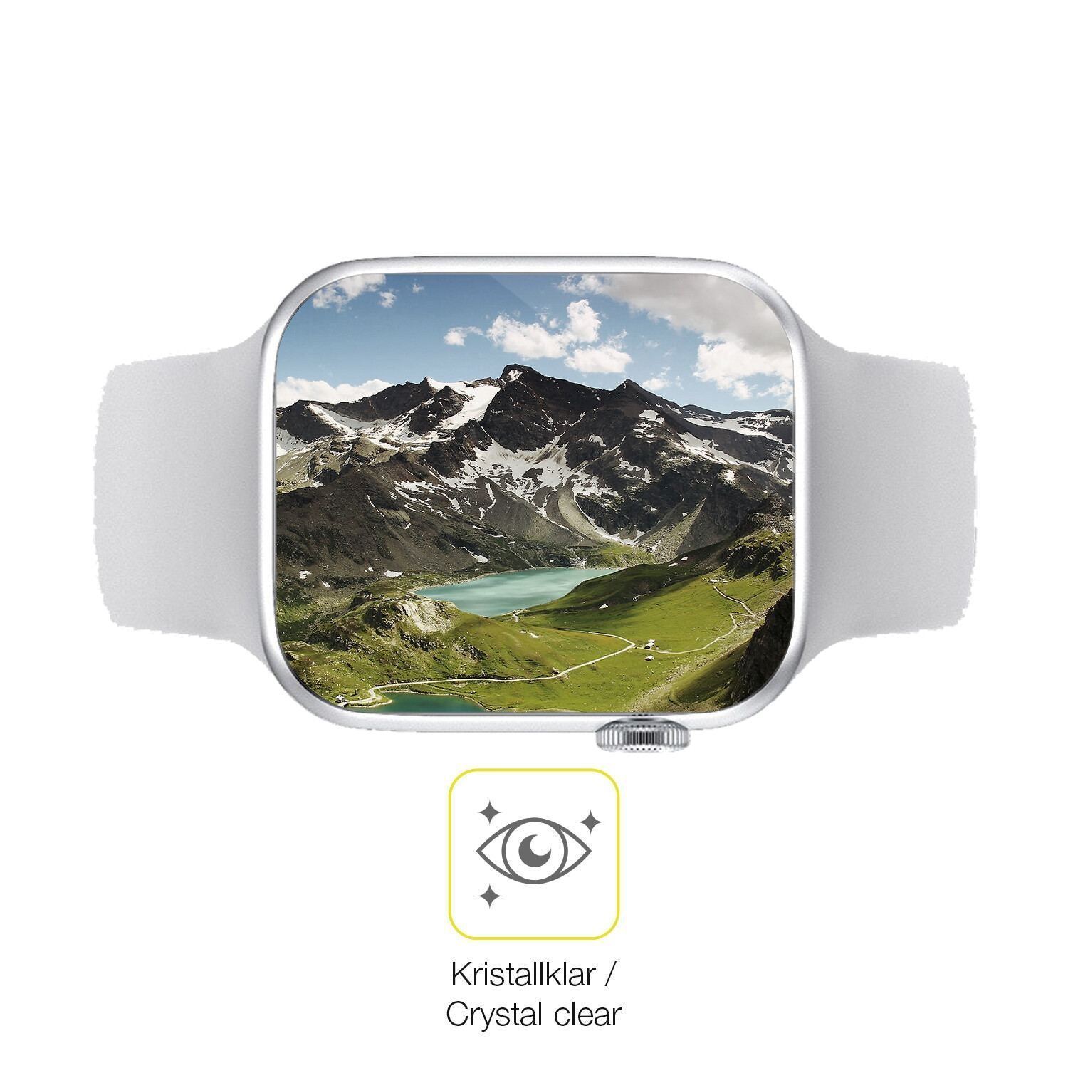 2x 3D Full Cover Schutzfolie für Iwo Watch 7 Pro (5)