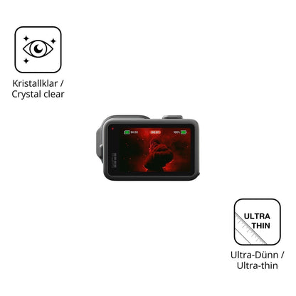 4x Schutzfolie klar für GoPro Mission 1 Pro Displa (5)