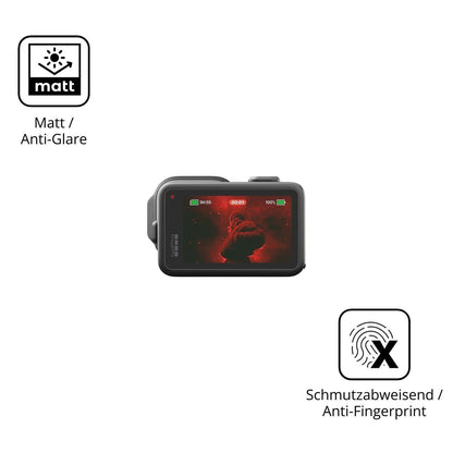 4x Schutzfolie matt für GoPro Mission 1 Pro Displa (5)