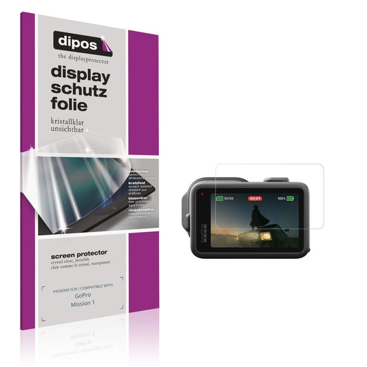 4x Schutzfolie klar für GoPro Mission 1 Display-Sc (1)