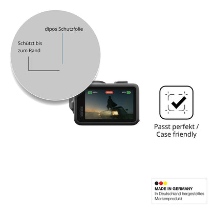 2x 9H Schutzfolie für GoPro Mission 1 Panzerfolie (6)