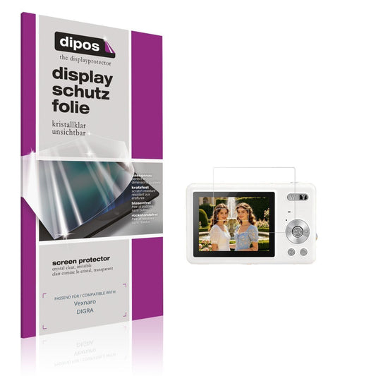 4x Schutzfolie klar für Vexnaro DIGRA Display-Schu (1)