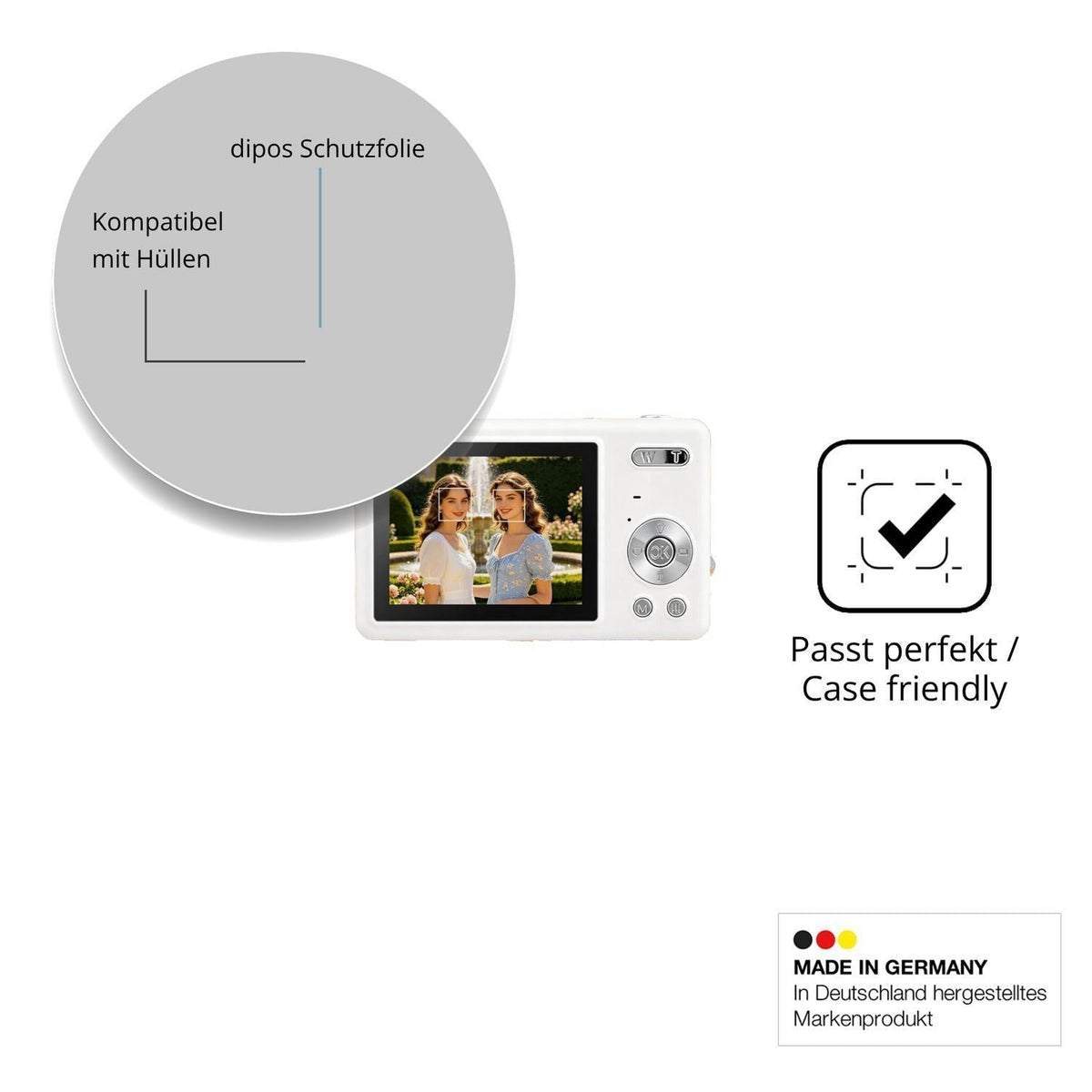 4x Schutzfolie klar für Vexnaro DIGRA Display-Schu (6)