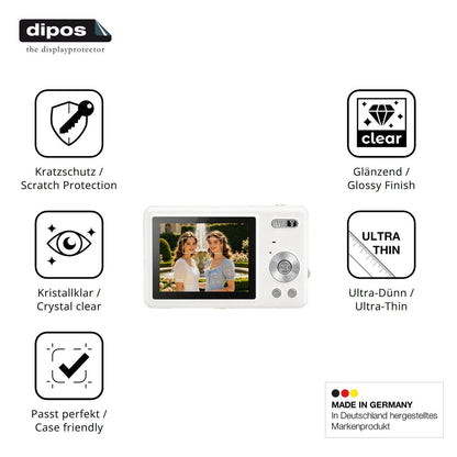 4x Schutzfolie klar für Vexnaro DIGRA Display-Schu (7)