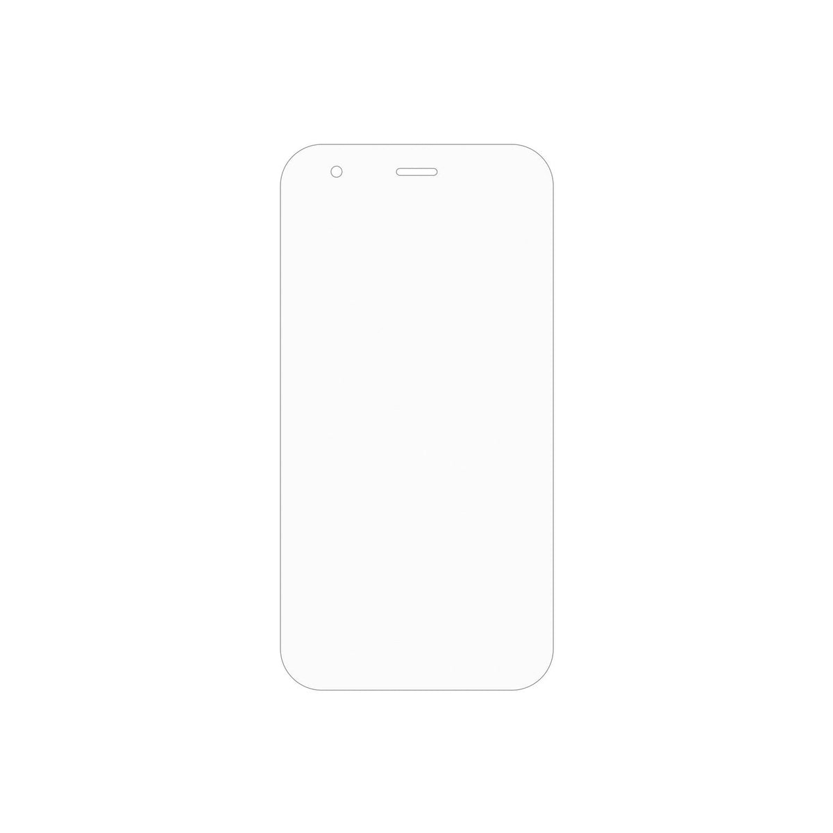 4x Schutzfolie matt für viqee XS15 Mini-Smartphone (3)