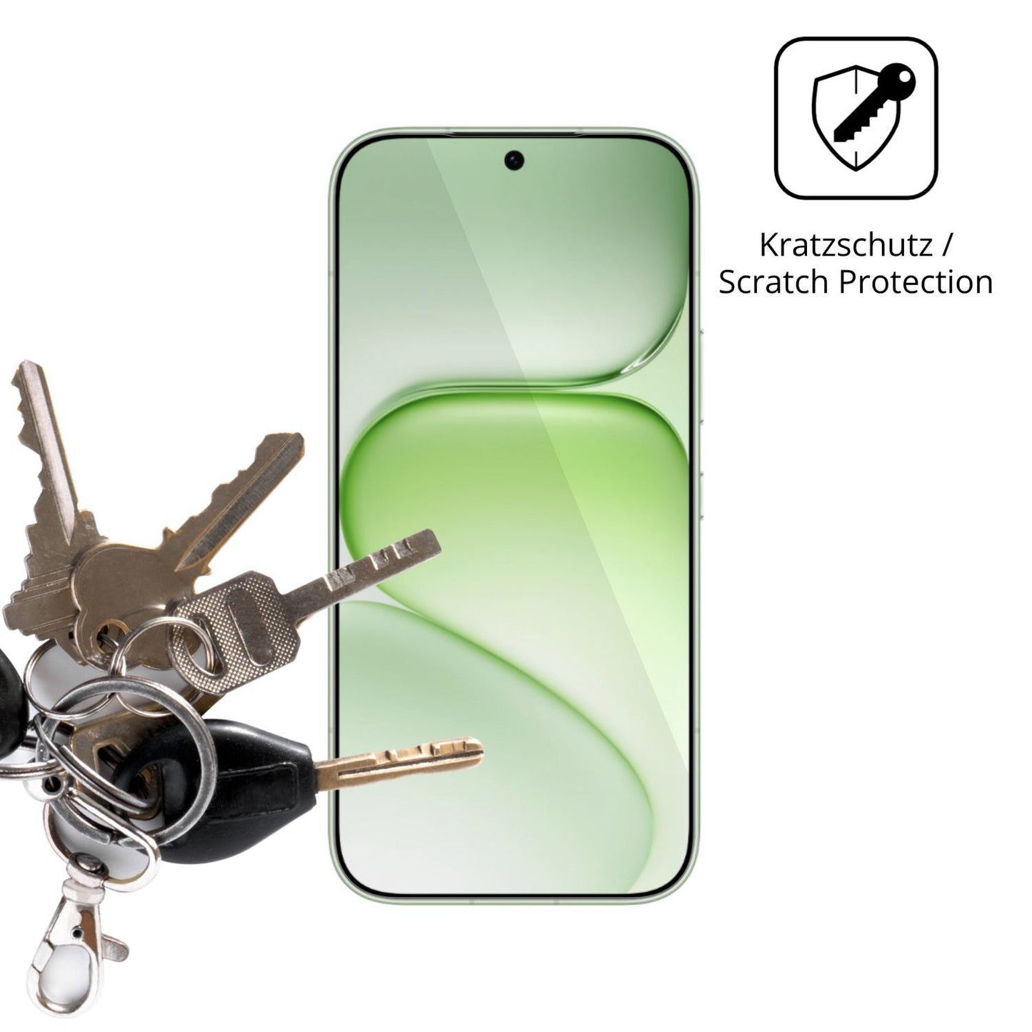 4x Schutzfolie klar für Honor 600 Super Display-Sc (4)