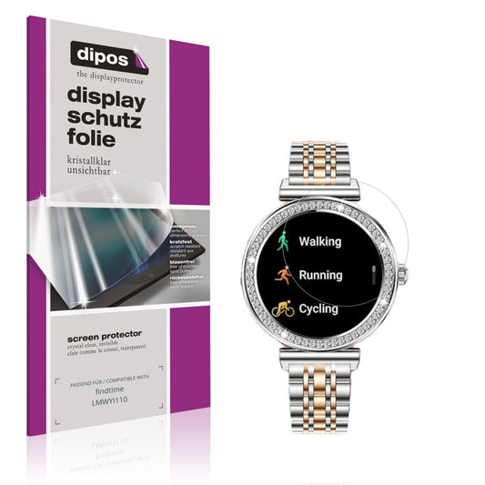 6x Schutzfolie klar für findtime LMWYI110 Display- (1)