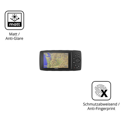 2x 9H Schutzfolie matt für Garmin GPSMAP 276Cx Pan (5)