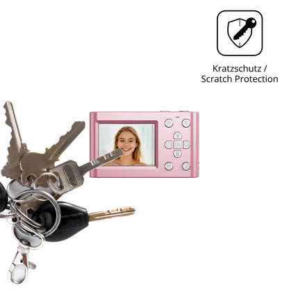 4x Schutzfolie klar für Usteetic DC01 Display-Schu (4)