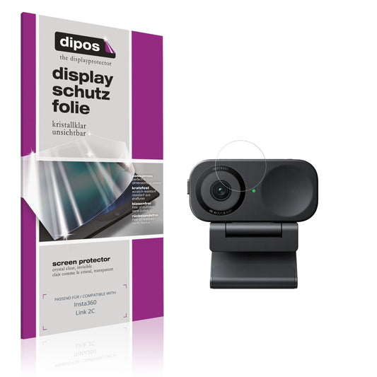 4x Schutzfolie klar für Insta360 Link 2C Display-S (1)