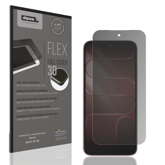 Full Cover Privacy Blickschutzfolie für Tecno Spar (1)