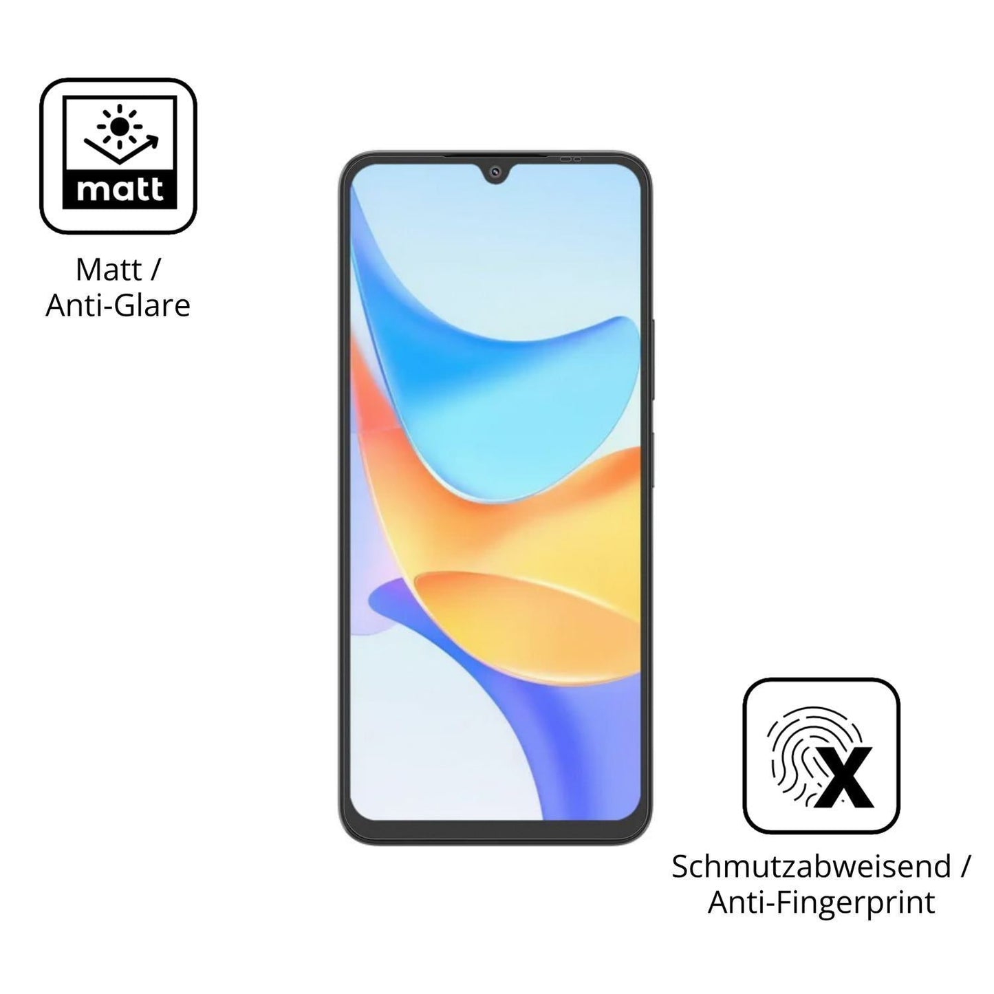 4x Schutzfolie matt für Blackview Shark 6Kamera-Li (5)
