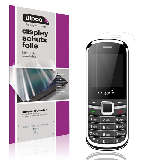 4x Schutzfolie klar für Myria Tiny Display-Schutzf (1)