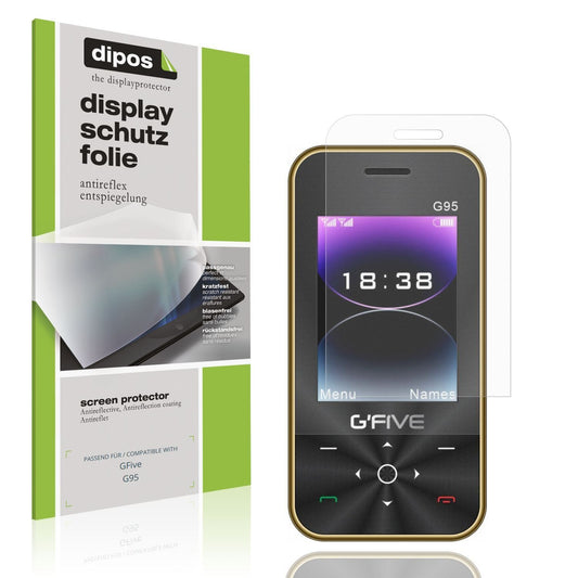 4x Schutzfolie matt für GFive G95 Display-Schutzfo (1)