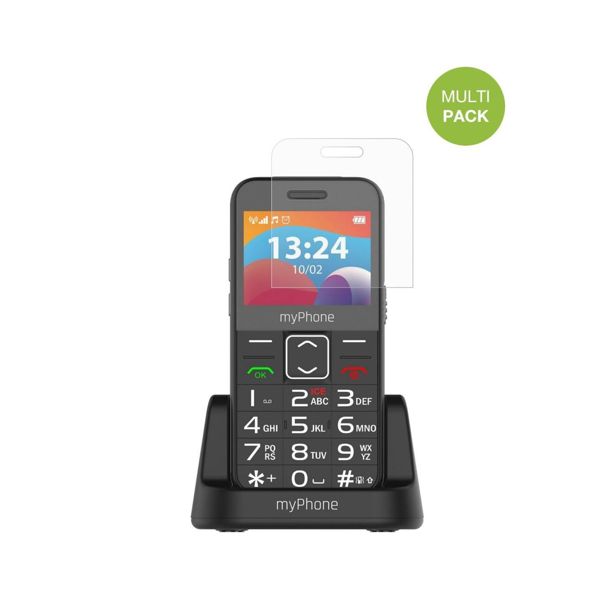 4x Schutzfolie matt für MP myPhone Halo 3 LTE Disp (2)