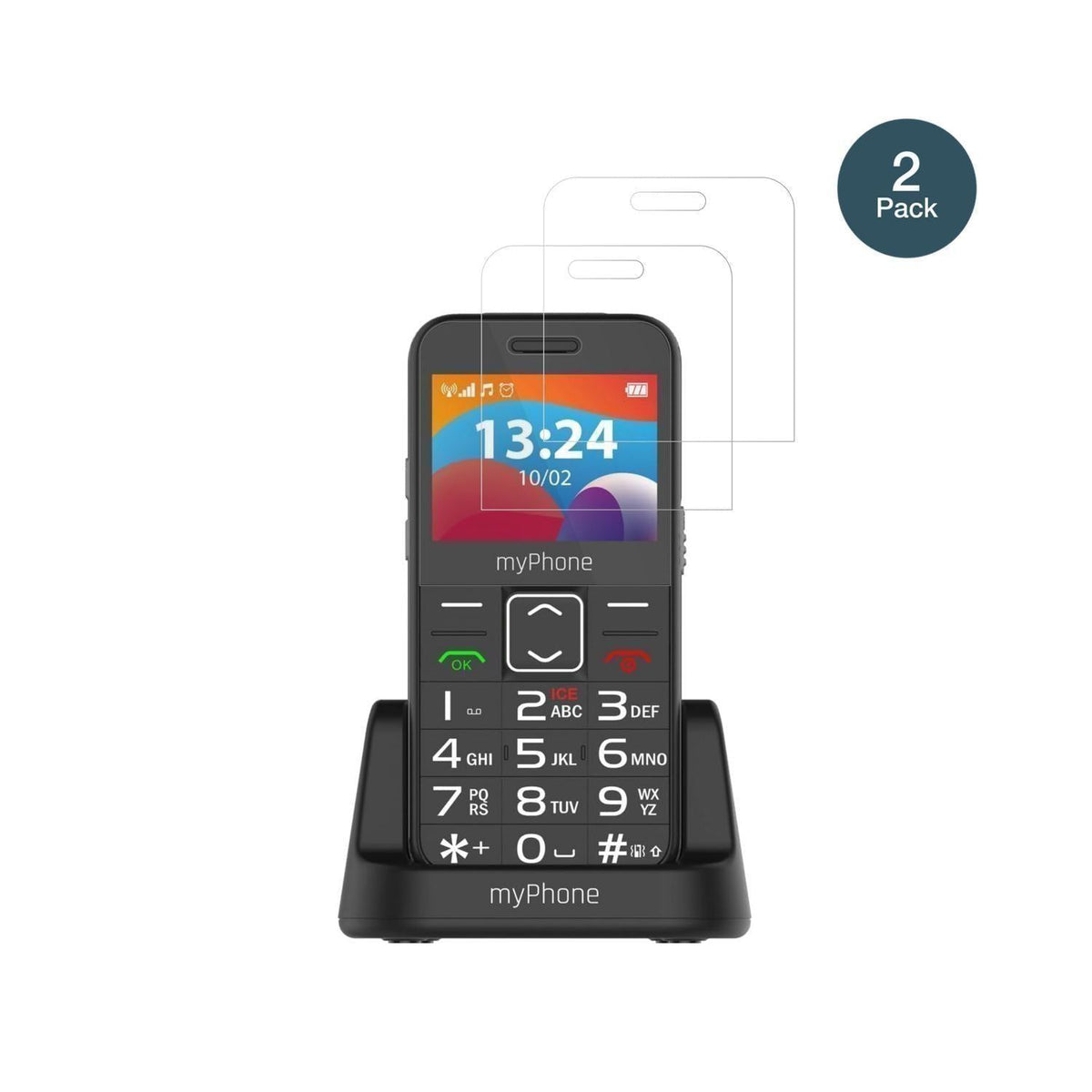 2x 9H Schutzfolie für MP myPhone Halo 3 LTE Panzer (2)