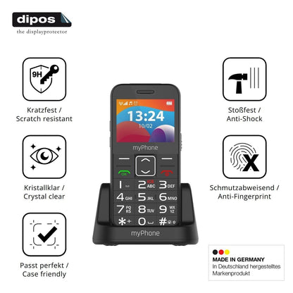 2x 9H Schutzfolie für MP myPhone Halo 3 LTE Panzer (7)