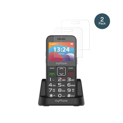 2x 9H Schutzfolie matt für MP myPhone Halo 3 LTE P (2)