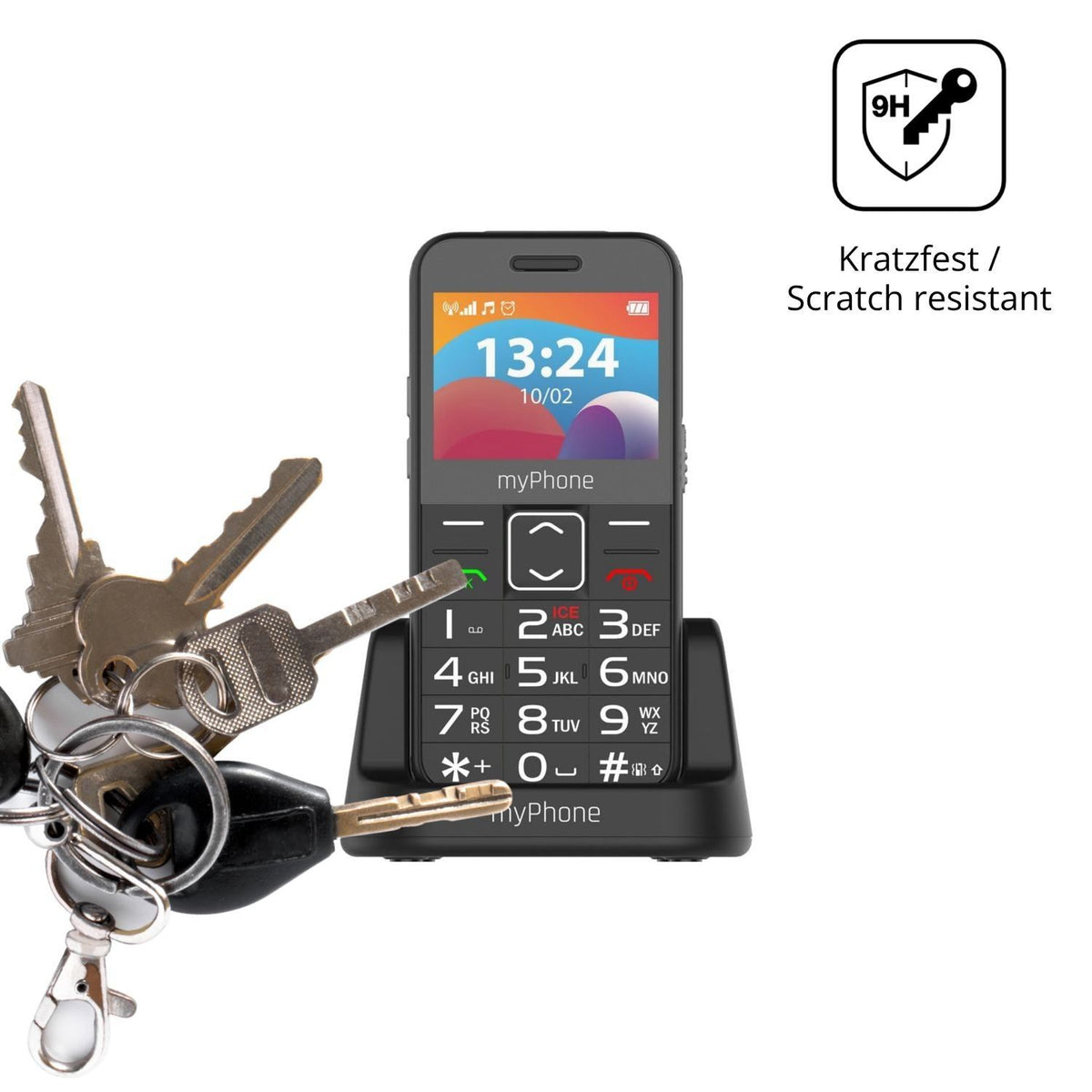 2x 9H Schutzfolie matt für MP myPhone Halo 3 LTE P (3)