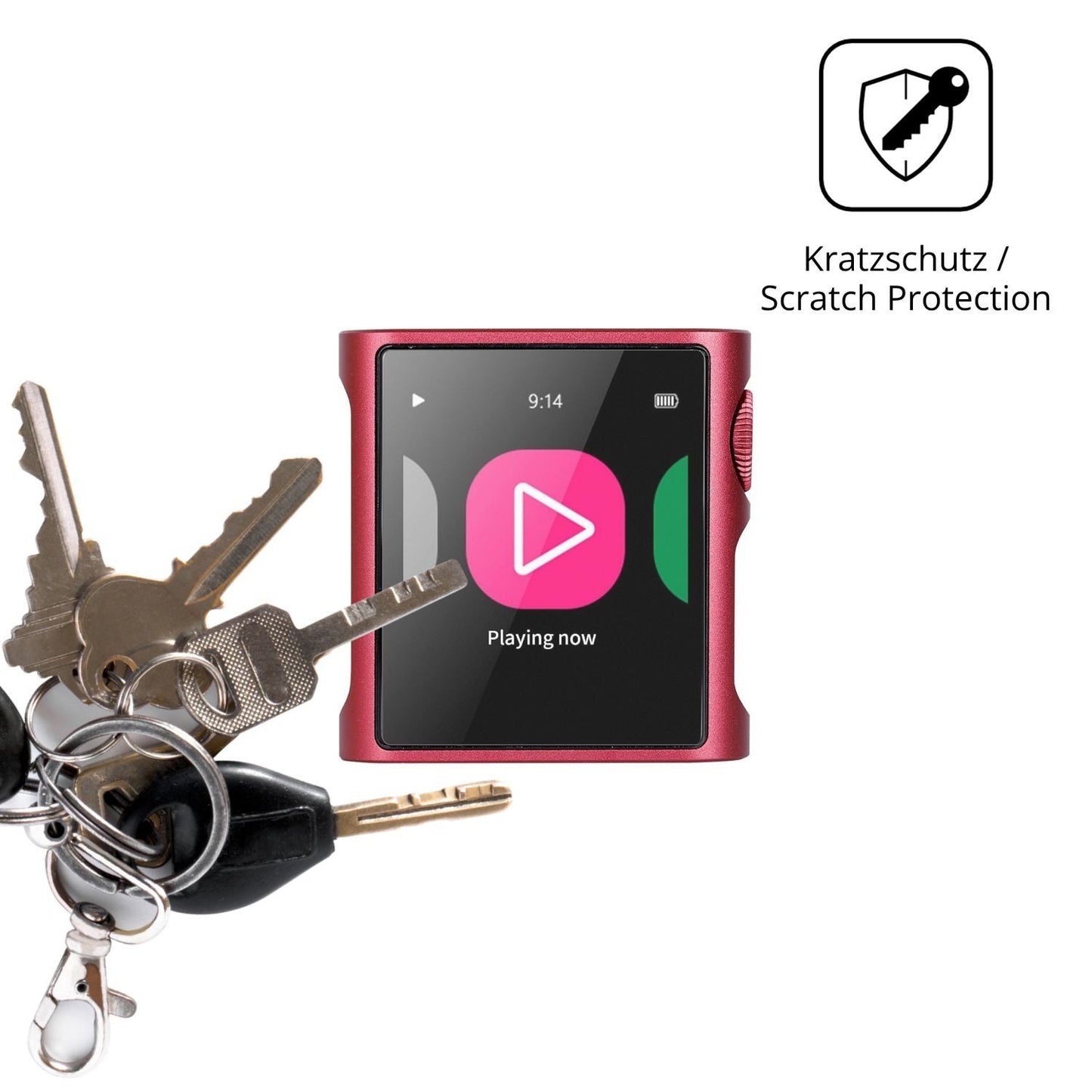 4x Schutzfolie matt für Shanling M0 Pura Display-S (4)